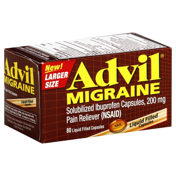 ADVIL MIGRAINE GC 200MG 80