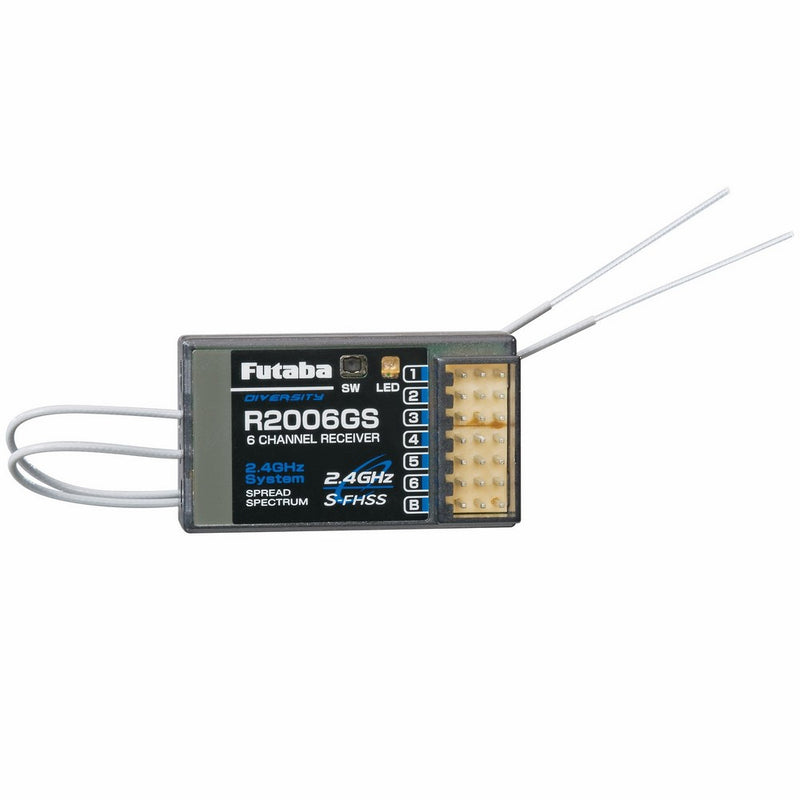 Futaba R2006GS 2.4GHz 6-Channel S-FHSS Receiver