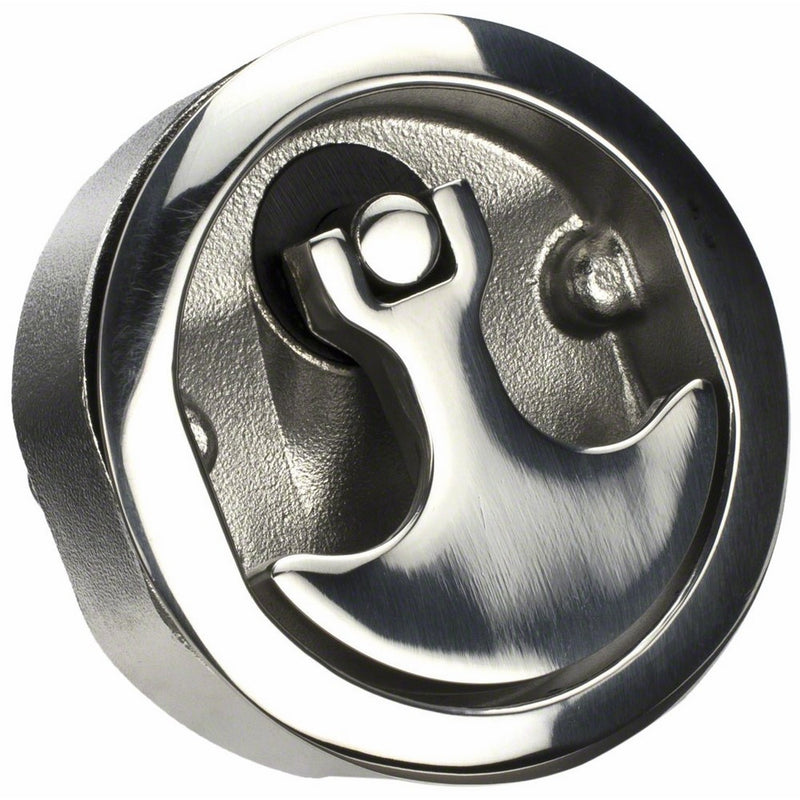 Whitecap Industries S-235C 316 Stainless Steel Compression Handle without Keyed Lock