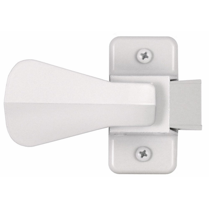 Ideal Security 357 Inside Latch for Storm and Screen Doors Includes Solid Nylon Strike White