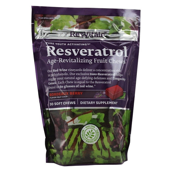 ResVitale Resveratrol - Bordeaux Berry 30 Chews