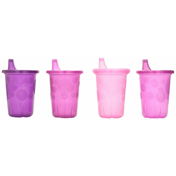 The First Years Take & Toss Spill-Proof 4-Pack Sippy Cups - 10 Ounce Pink