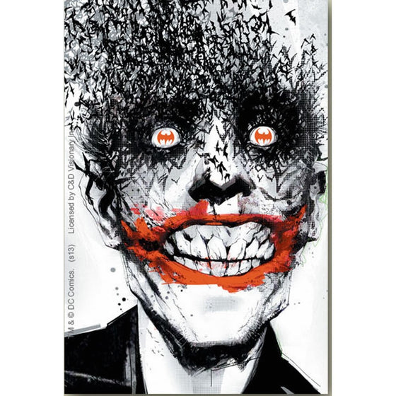 Licenses Products DC Comics Batman Joker Birdface with Batman Eyes Sticker