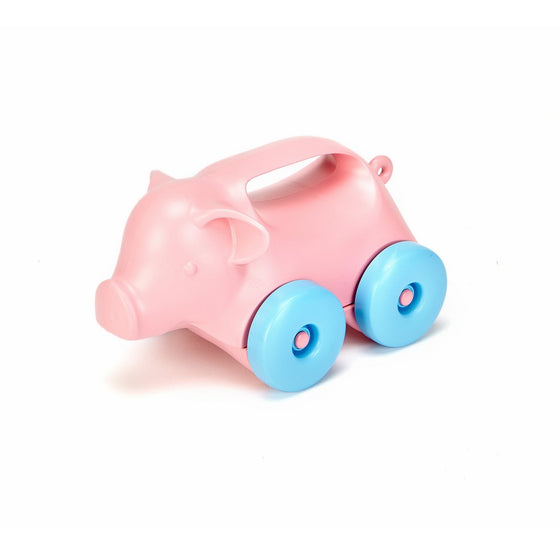 Green Toys Pig-on-Wheels