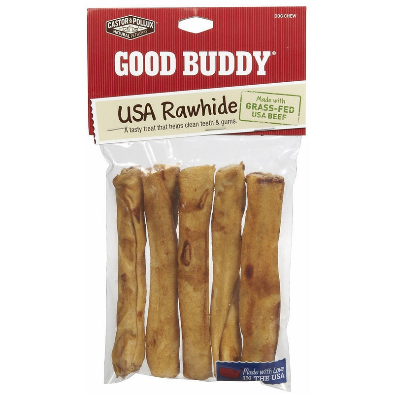 Rawhide Sticks 5" 5 Pieces