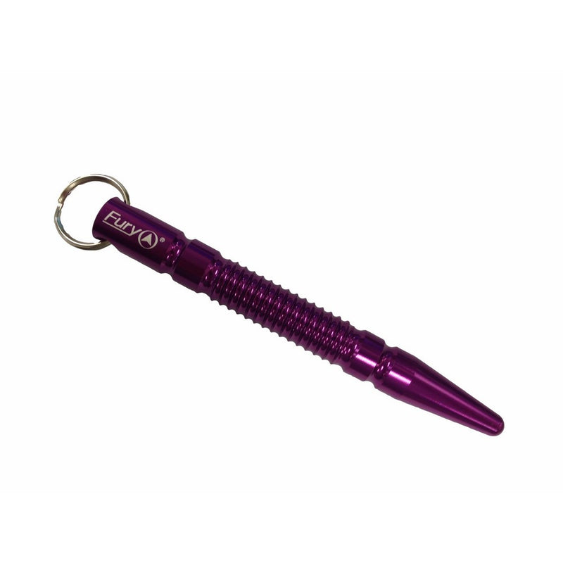 Fury Tactical SDK2 Self Defense Keychain with Pressure Tip. Purple, 5.5-Inch