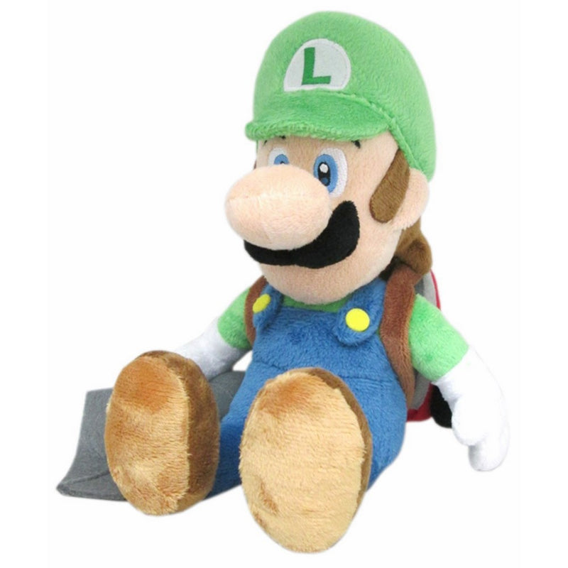 Little Buddy 1353 Super Mario Series Luigi's Mansion 10" Luigi with Ghost Vacuum Poltergust Plush