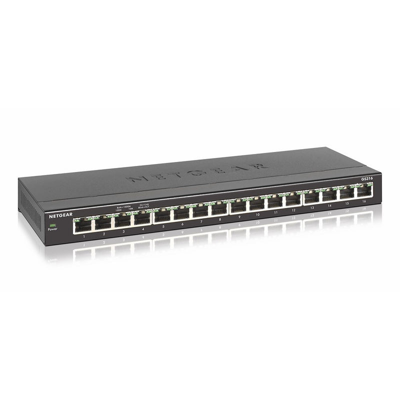 NETGEAR 16-Port Gigabit Ethernet Unmanaged Switch, Desktop (GS316)