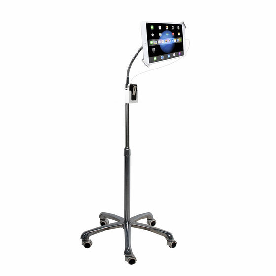 CTA Digital PAD-SHFS Heavy-Duty Security Gooseneck Floor Stand for 7-13" Tablets