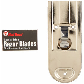 Red Devil 3222 Push/Pull Window Scraper with 5 Blades