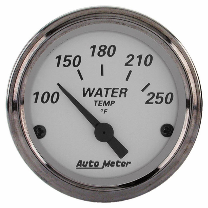 Auto Meter 1938 American Platinum Electric Water Temperature Gauge