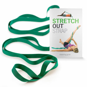 The Original Stretch Out Strap with Exercise Book by OPTP – Top Choice of Physical Therapists & Athletic Trainers