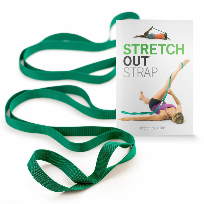 The Original Stretch Out Strap with Exercise Book by OPTP – Top Choice of Physical Therapists & Athletic Trainers