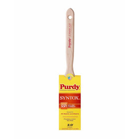 Purdy 144402620 Syntox Series Flat Trim Paint Brush, 2 inch