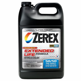 Zerex Heavy Duty Extended Life Antifreeze/Coolant, Ready to Use - 1gal (ZXEDRU1)