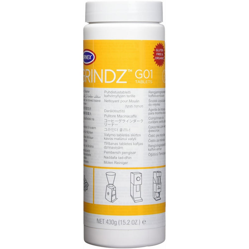 Urnex Grindz Professional Coffee Grinder Cleaning Tablets, 430 grams