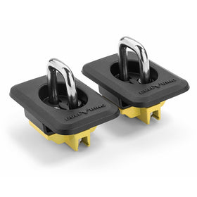 Bull Ring 4001 Classic 1 Pair Fits 1998-14 F-150 and 98-16 Super Duty 99-13 Silverado and Sierra, 95-2018 RAM,(09-18 RAM Rail Cap Cut Required)