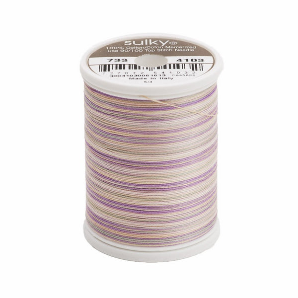 Sulky 733-4103 Blendables Thread for Sewing, 500-Yard, Pansies