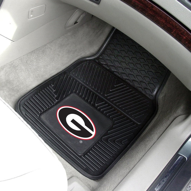 Fanmats NCAA University of Georgia Bulldogs Vinyl Heavy Duty Car Mat
