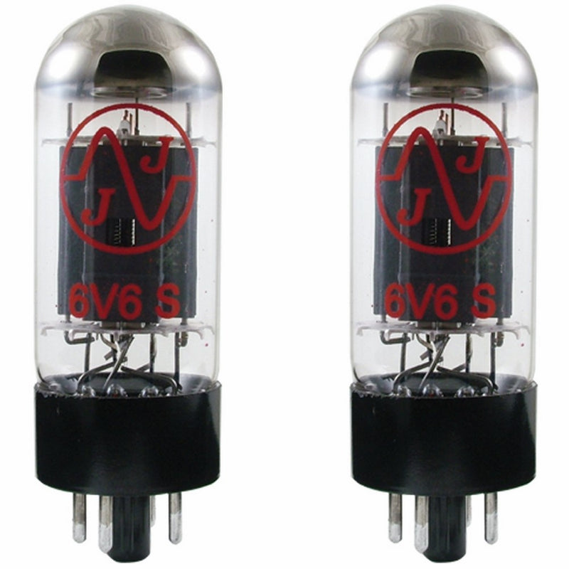 JJ Electronics T-6V6-S-JJ-MP Vacuum Tube Spiral Filament Matched Pair