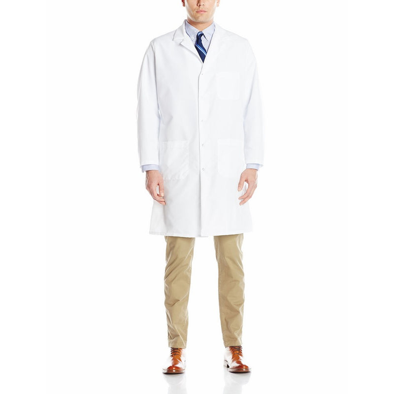 Red Kap Men's Lab Coat, White, Large