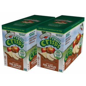 Brothers-ALL-Natural Fruit Crisps, Fuji Apple & Cinnamon, 0.35 Ounce (Pack of 24)