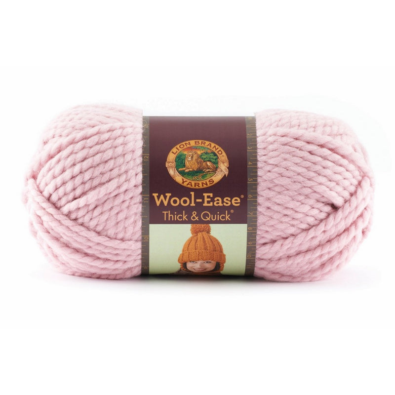 Lion640-103D Wool-Ease Thick & Quick Yarn , 97 Meters, Blossom