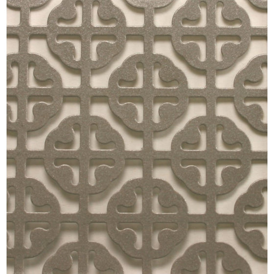 MD Building Products 57005 1-Feet by 2-Feet Satin Nickel Mosaic Aluminum Sheet