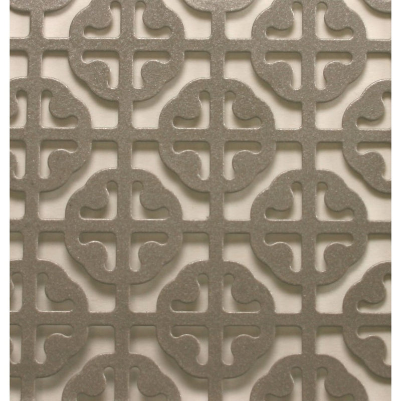 MD Building Products 57005 1-Feet by 2-Feet Satin Nickel Mosaic Aluminum Sheet