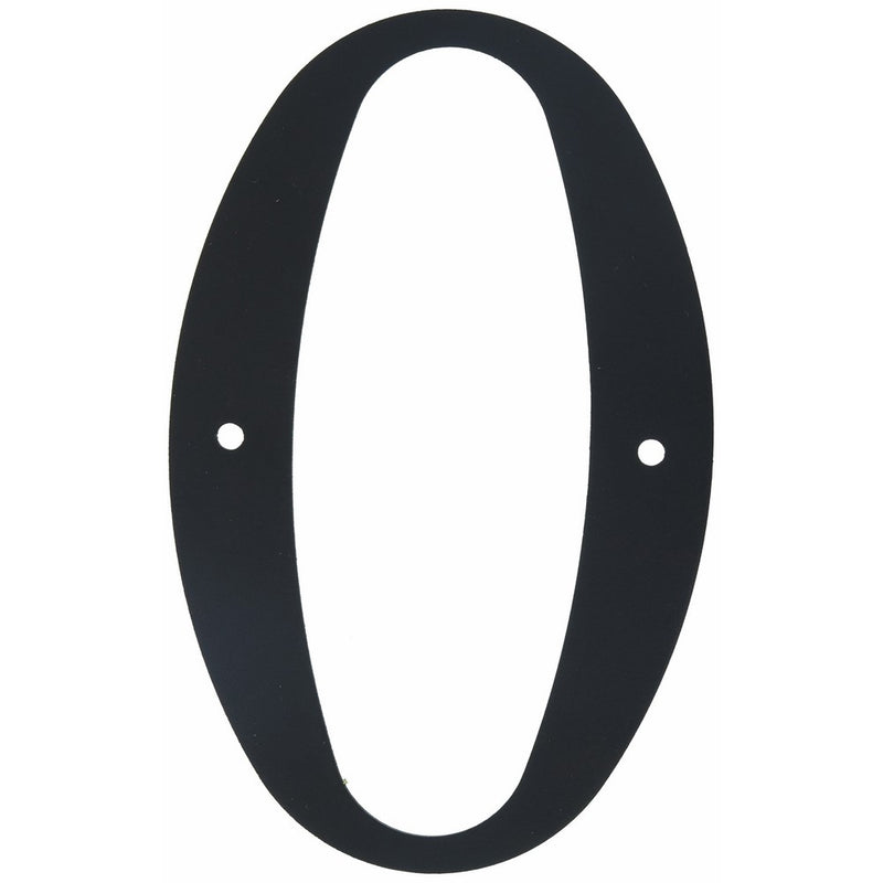 6 Inch Number 0 Small