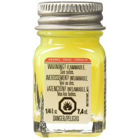 Testors Enamel Paint Open Stock .25oz-Yellow Fluorescent