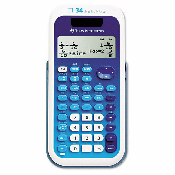 TEXTI34MV - Texas Instruments TI34 MultiView Scientific Calculator