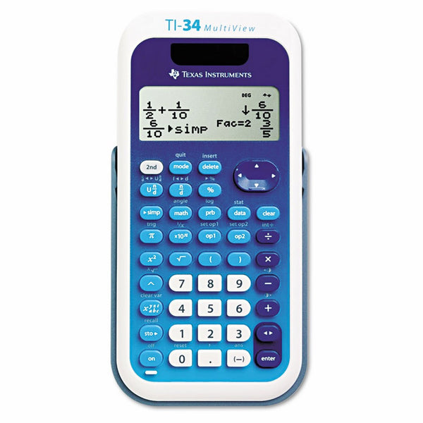 TEXTI34MV - Texas Instruments TI34 MultiView Scientific Calculator