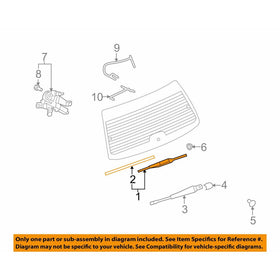 General Motors 96624648, Windshield Wiper Blade