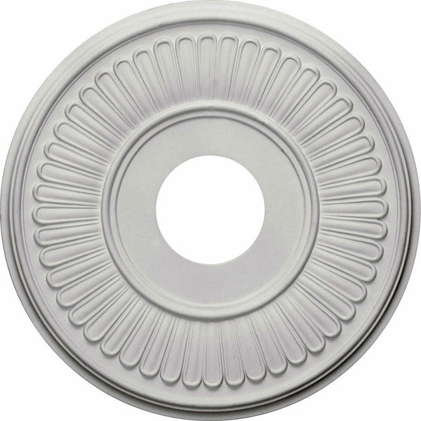 Ekena Millwork CM15BE 15 3/4-Inch OD x 3 7/8-Inch ID x 3/4-Inch Berkshire Ceiling Medallion