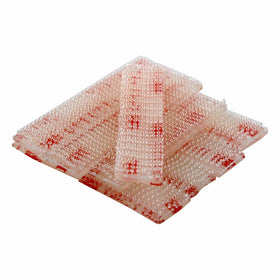 Toll Tape Dual Lock Replacement E-ZPass Mounting Strips, Clear, Set of 8 Strips (Bundle)