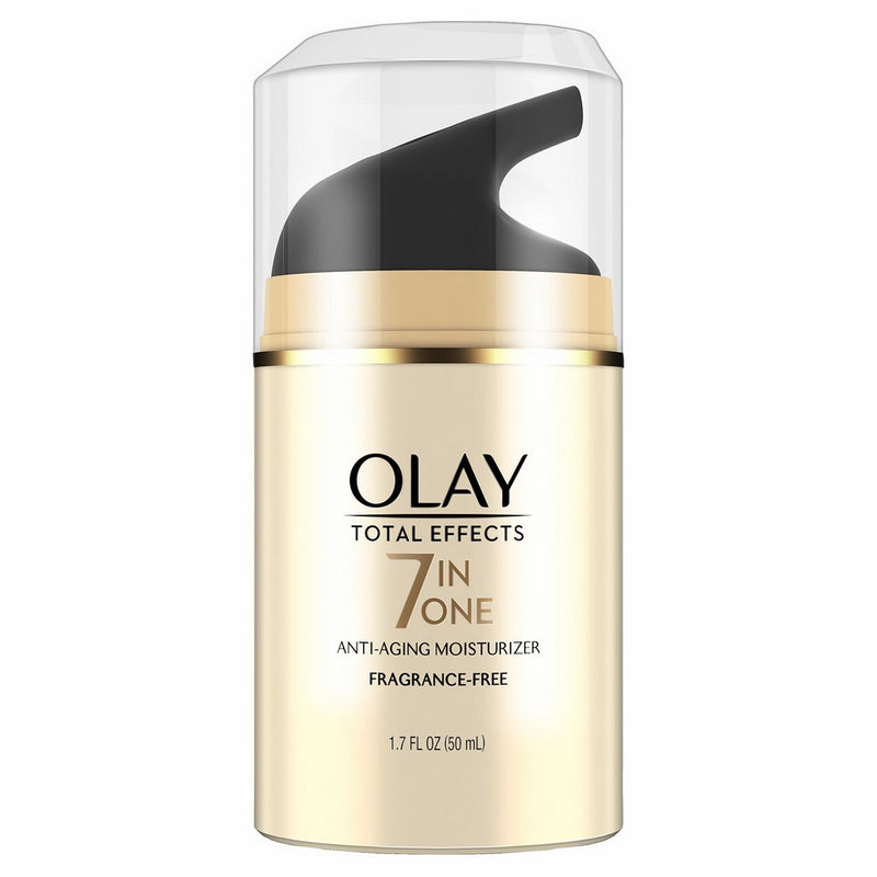 Olay Total Effects Anti-Aging Face Moisturizer, Fragrance-Free 1.7 fl oz