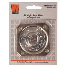 Waddell Straight Top Hardware Plate, 2751A