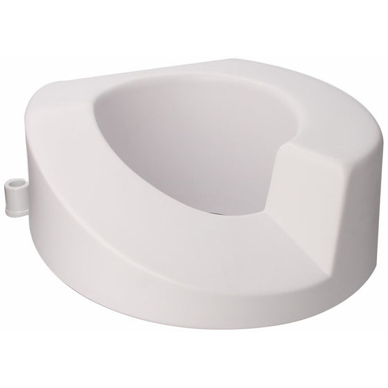 Ableware 725921001 Right Elongated Elevated Toilet Seat