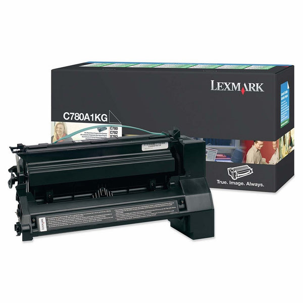 Lexmark C780A1KG Return Program Black Toner Cartridge