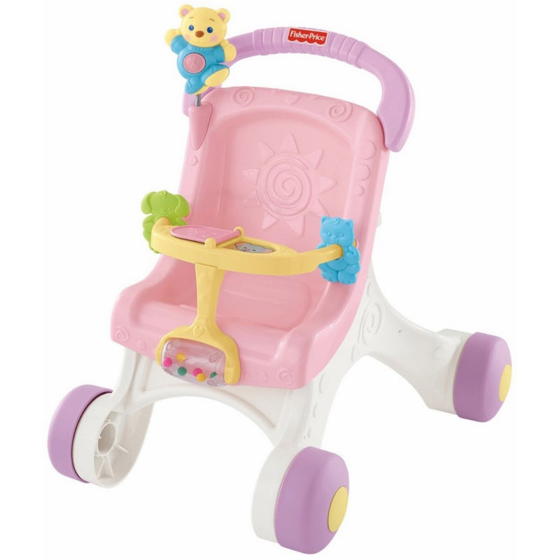 Fisher-Price Brilliant Basics Stroll-Along Walker