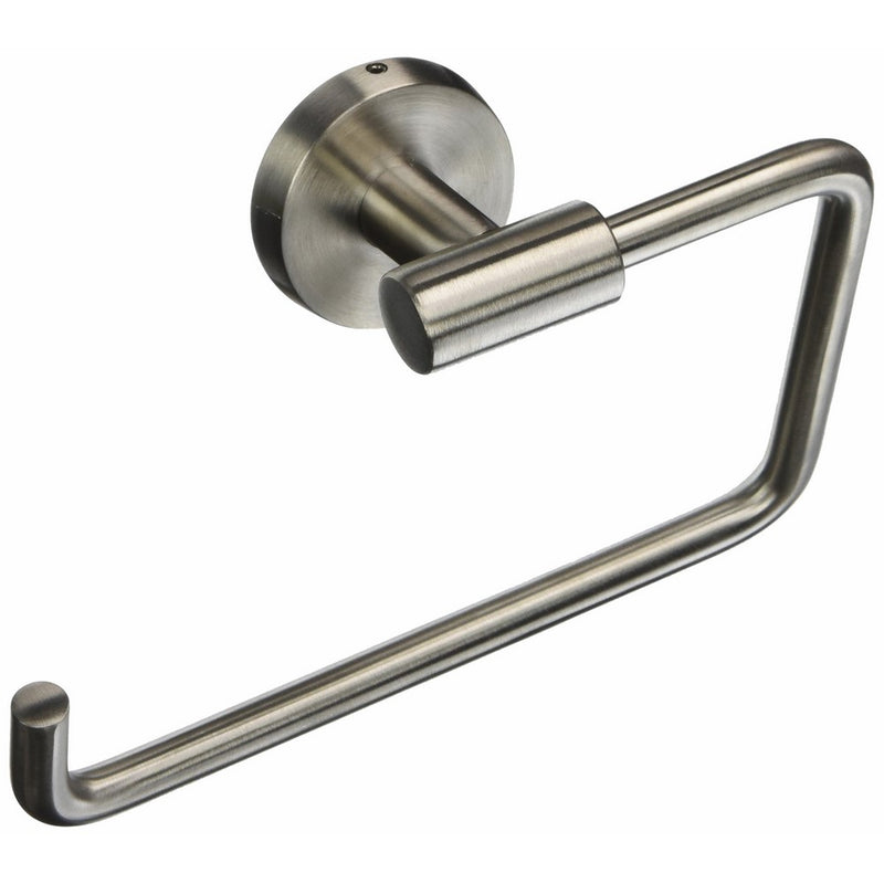 Amerock BH26541-SS Arrondi Collection Towel Ring, Stainless Steel