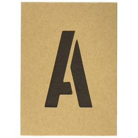 Hy-Ko ST-2 Number & Letter Stencils Reusable, Water Resistant, 2"