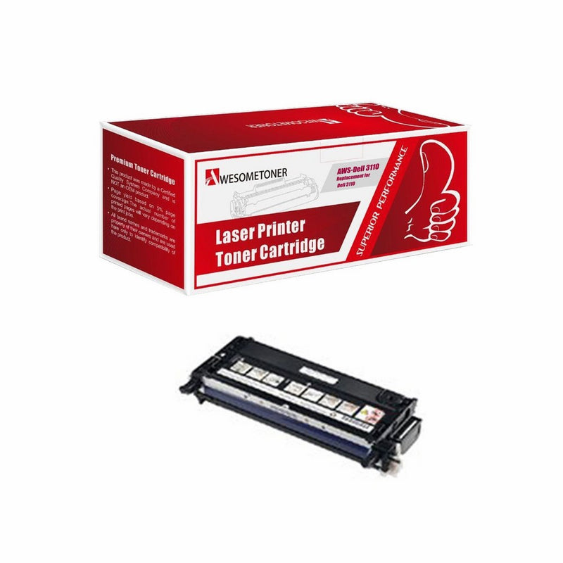 Awesometoner Dell 3110/3115 Black Compatible Toner Cartridge – 8,000 Page Yield