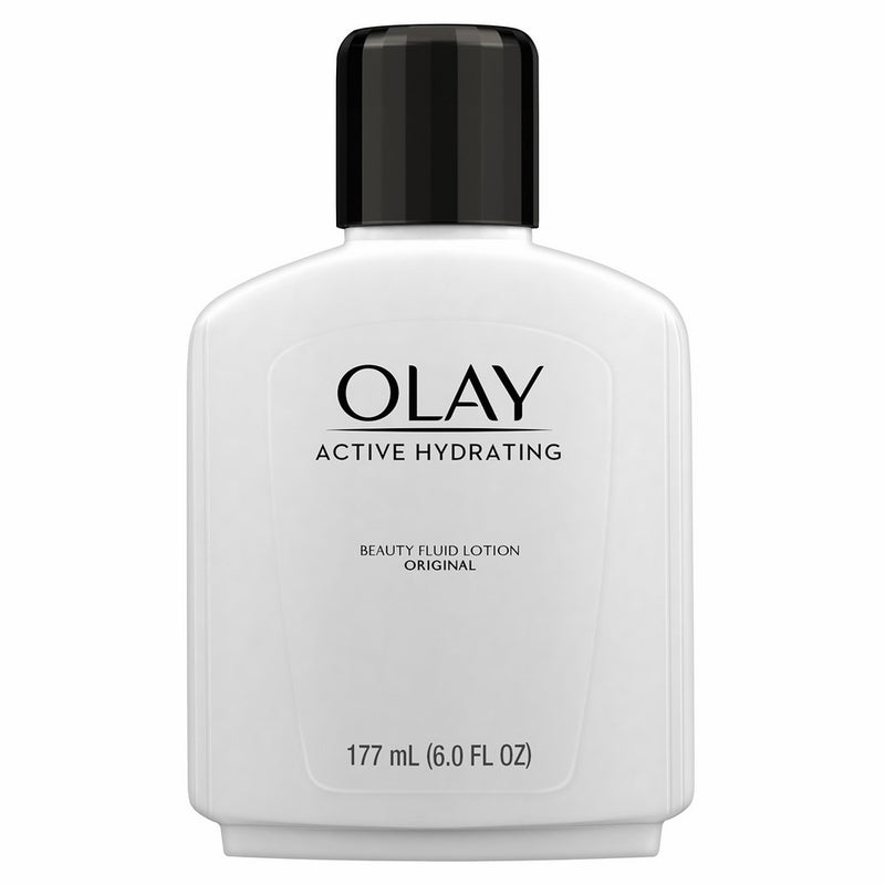 Olay Active Hydrating Beauty Moisturizing Lotion, 6 fl oz (Pack of 2)