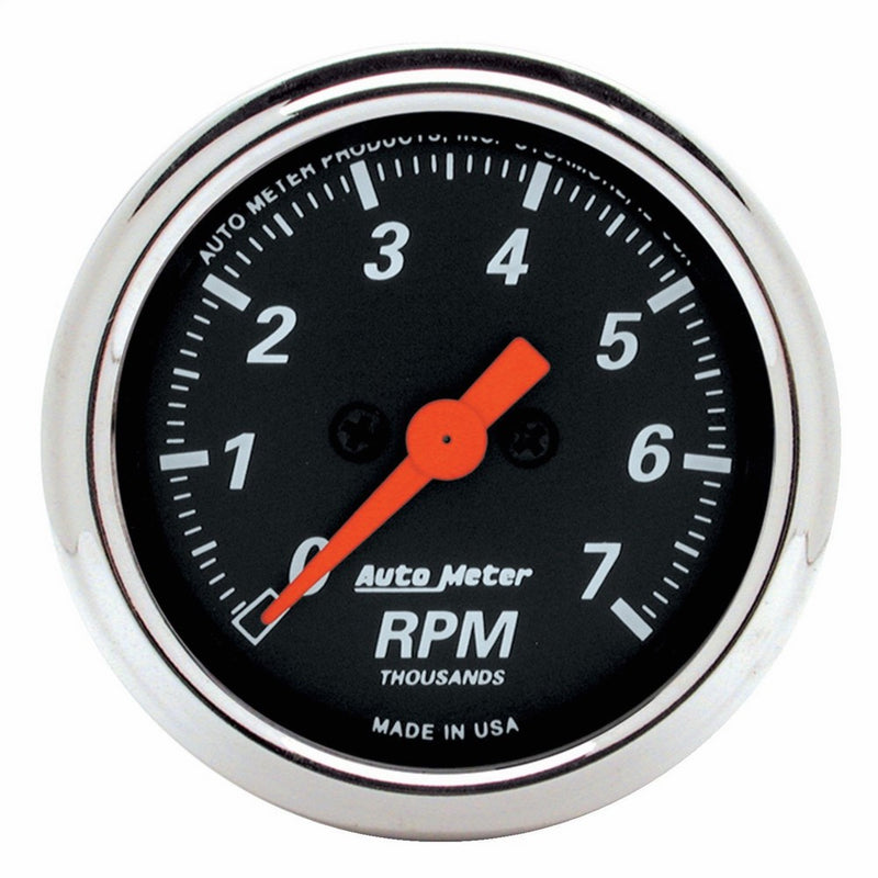 Auto Meter 1477 Designer Black Dash Electric Tachometer