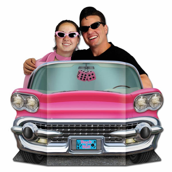 Pink Convertible Photo Prop Party Accessory (1 count) (1/Pkg)