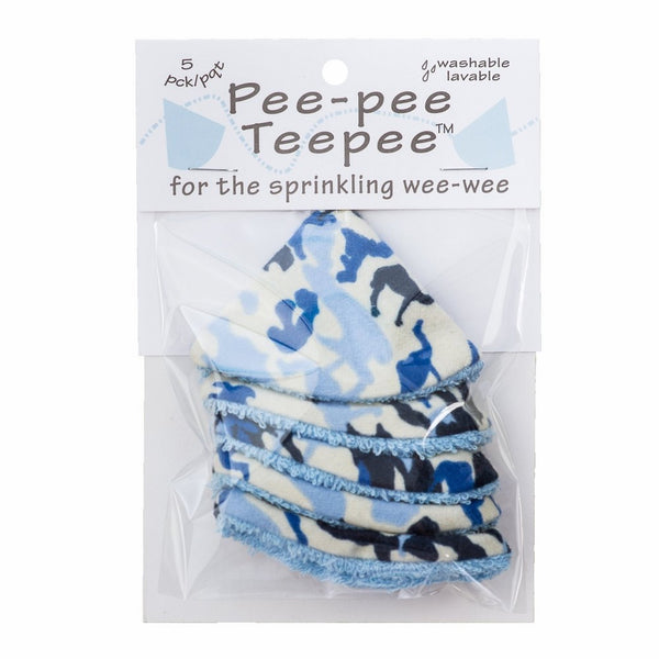 Pee-pee Teepee Camo Blue - Cello Bag