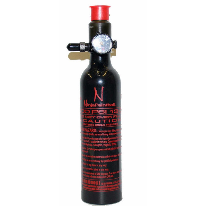Ninja 13/3k Aluminum HPA Paintball Tank BLACK