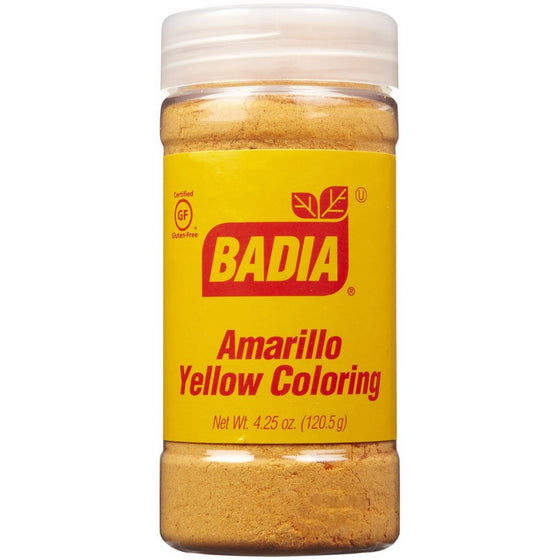 Badia Yellow Coloring 4.25 OZ